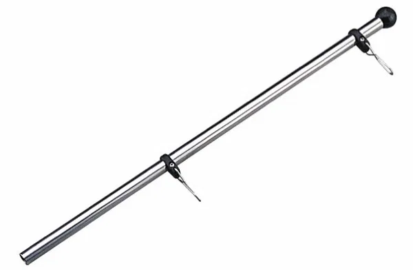 328112-1 – SEA DOG Flagpole, 17 Inch Height Telescoping Stainless Steel Holds 1 Flag Without Flag